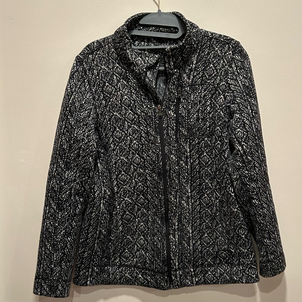 Black and Gray Jacket for Winter